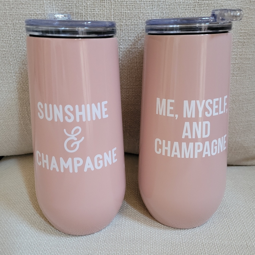 Champagne tumblers